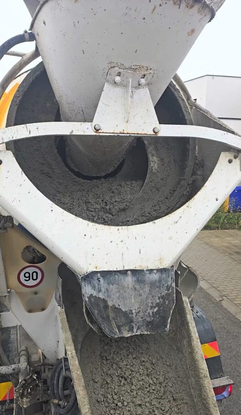 Transportný betón - domiešavač